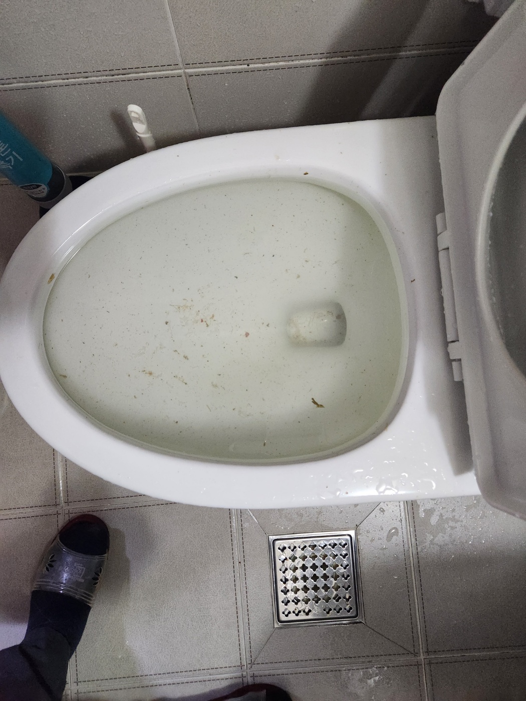변기막힘 작업 전